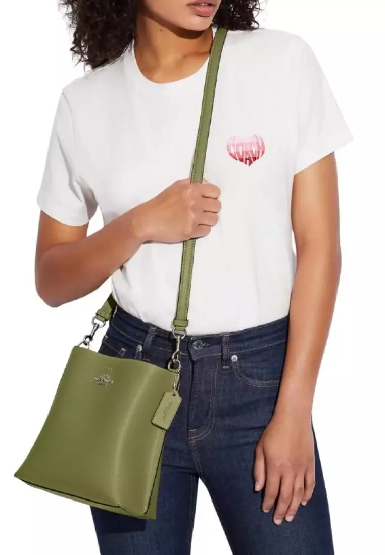 Coach Mollie Bucket Bag 22 Olive Green
