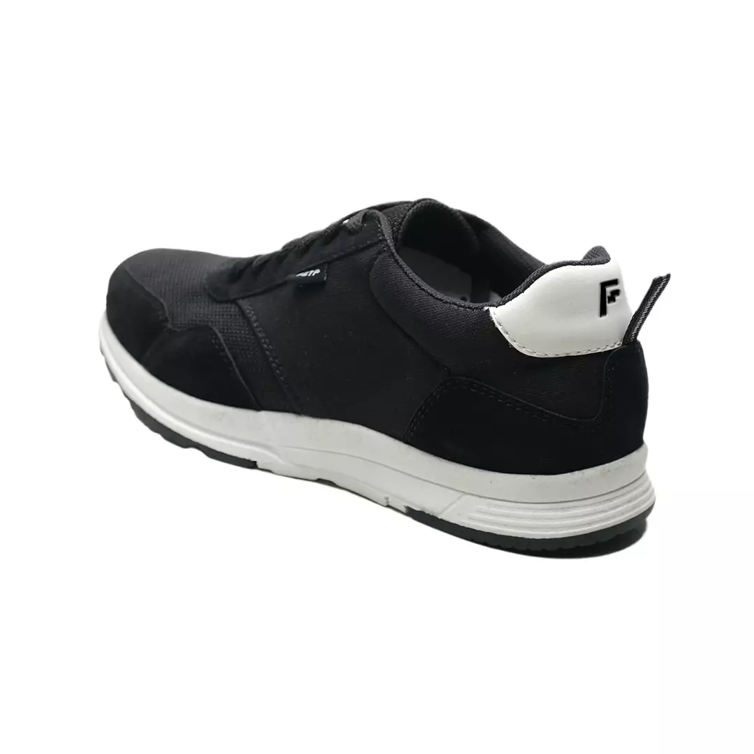 Footstep Footwear Sepatu Pria Sneakers Afton Full Black Original Shoes