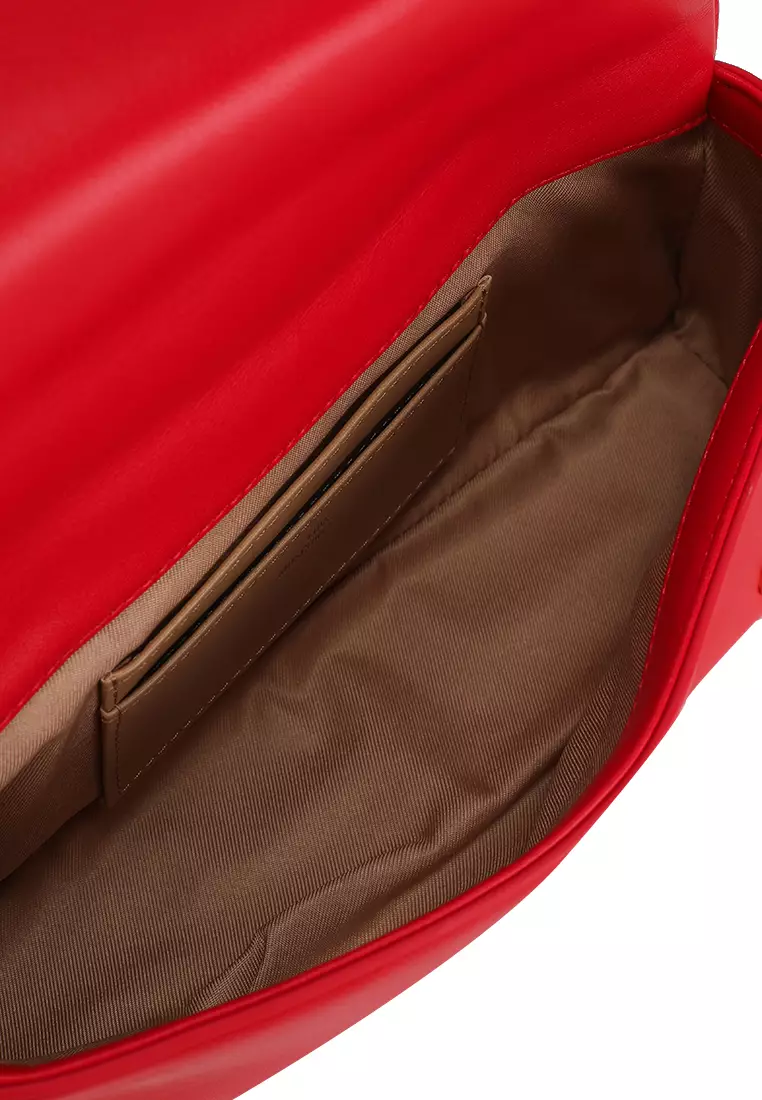 Embossed Quilted Top-Handle Bag (nt)