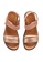 NOVENI gold Comfort Strap Sandals 43F7BSH982AB6DGS_4