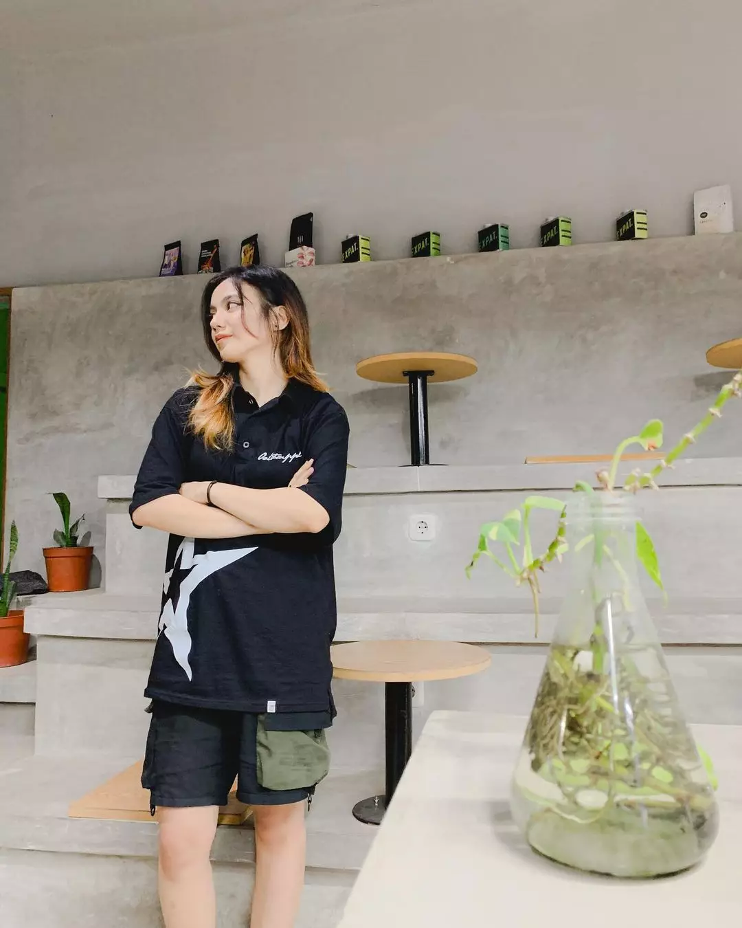 OOTDSUPPLY Oversize Polo Shirt Inspire 3rd Colours l Kaos Polo Pria dan Wanita OVZ-PS009