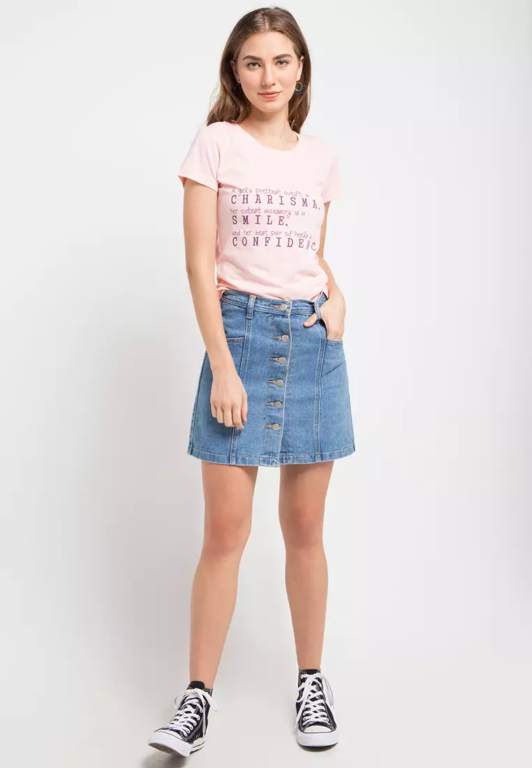 Print Today Give Short Sleeve Tshirt