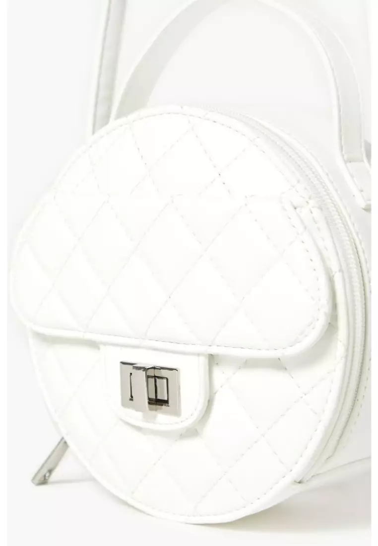 Buy FOREVER 21 Quilted Round Crossbody Bag 2024 Online ZALORA