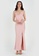 FORCAST pink FORCAST Jayla Cowl Neck Maxi Dress 09F79AACFFFA86GS_2