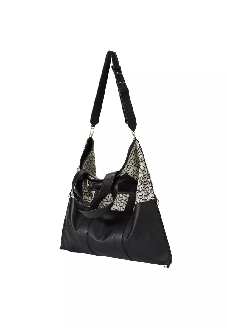 Nin 3-Way Canvas Tote Grand - Cream Beige