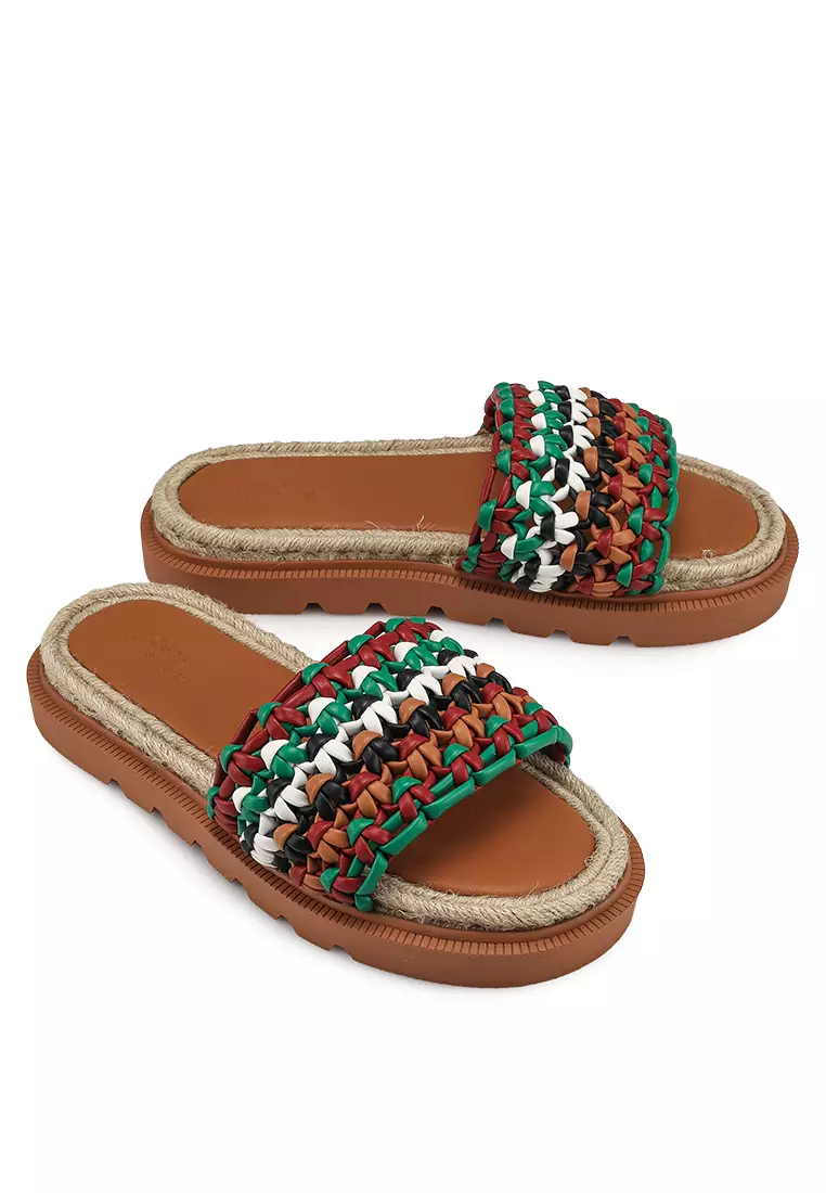 Buy ASOS Design Jupiter Woven Espadrille Sandals 2025 Online ZALORA