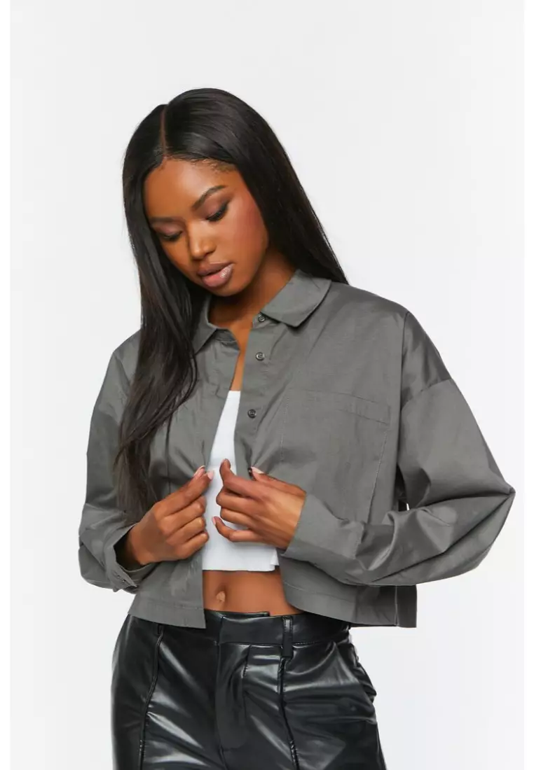 Collar shirts for top womens forever 21