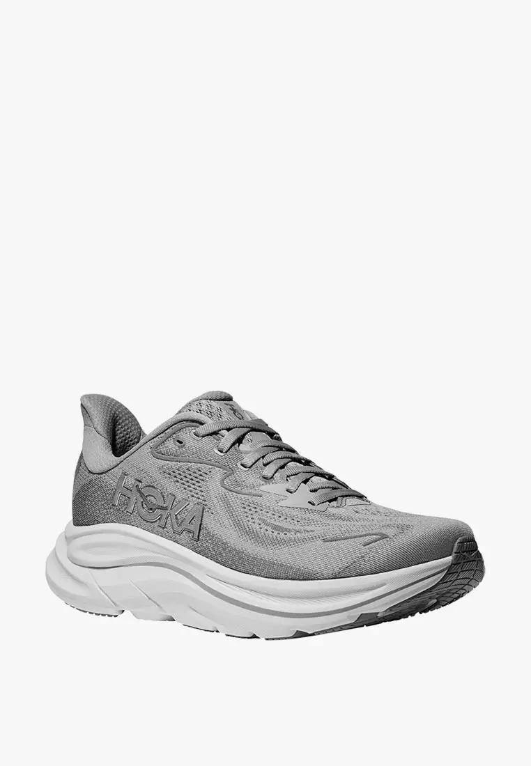 Clifton 10 Wide Women's Running - Stellar Grey/Galactic Grey