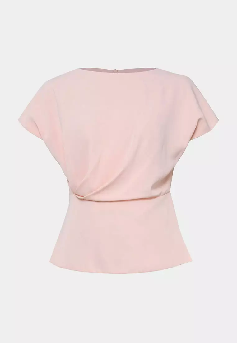 Bonnie Gathered Peplum Top