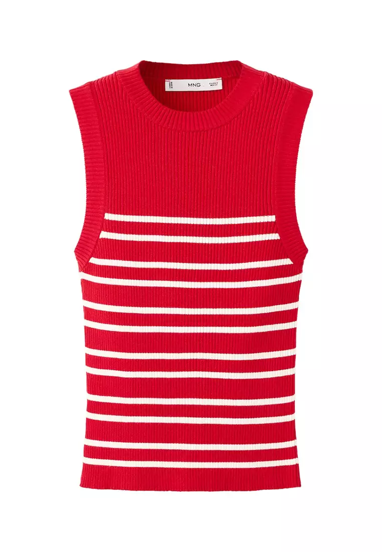 Striped Knit Top
