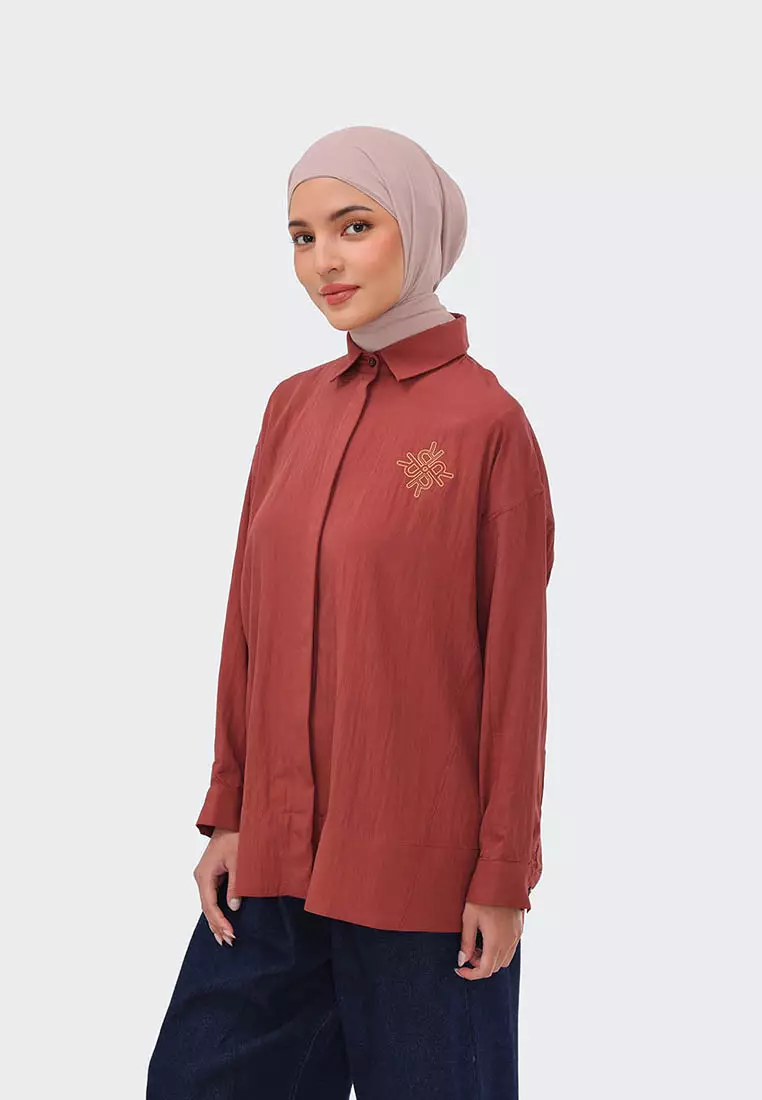 Ria Miranda Brownie Adina Shirt