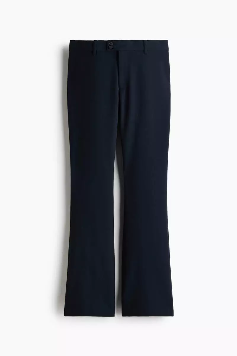 Buy H&M Button-detail bootcut trousers 2026 Online | ZALORA