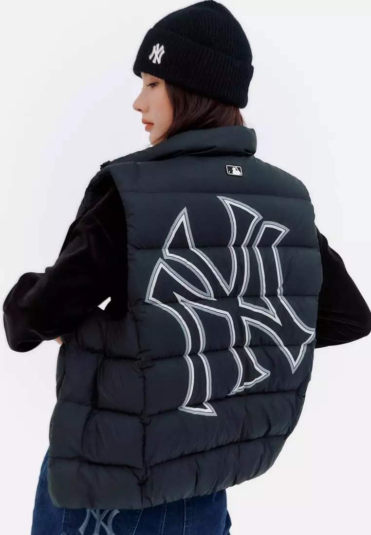 BASIC MEGA LOGO LIGHT DOWN VEST NEW YORK YANKEES