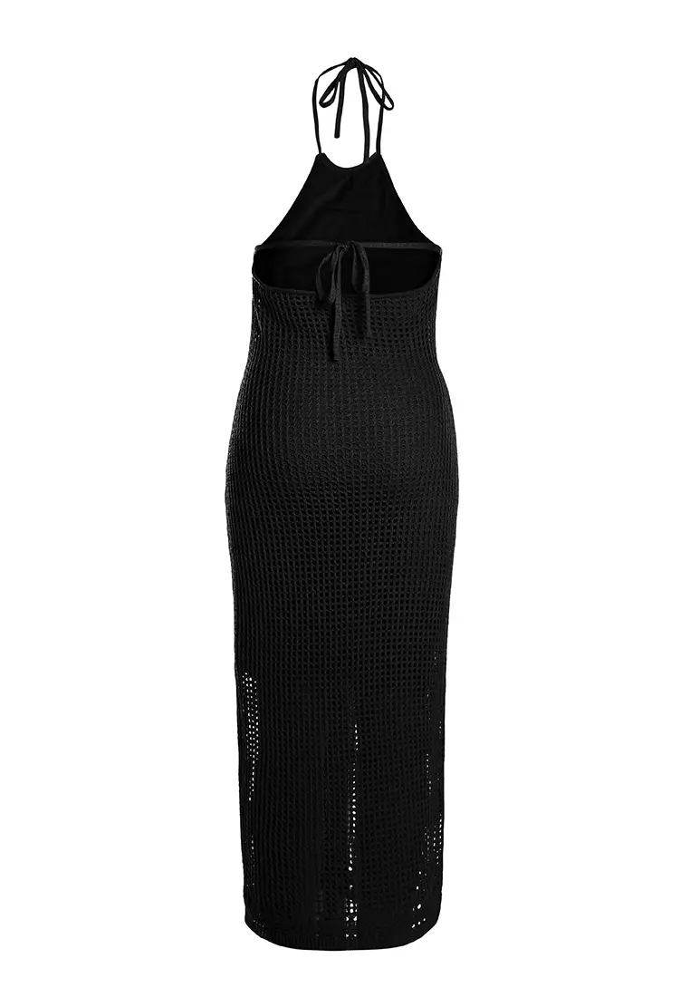 Buy London Rag Halter Neck Backless Dress in Black 2026 Online | ZALORA