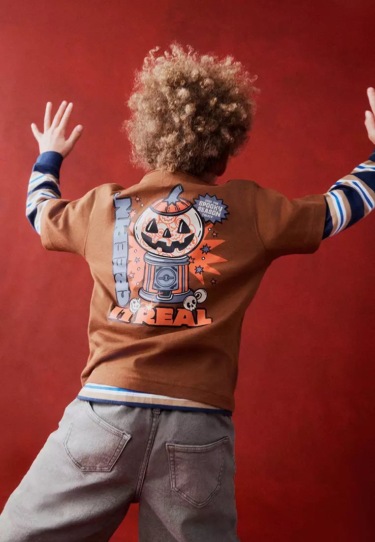 Jonny Short Sleeves Graphic Print Tee