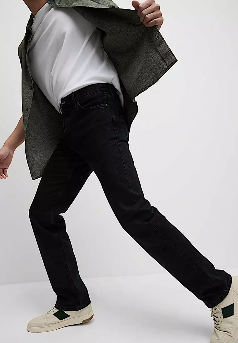 Authentic Relaxed Straight Fit Jeans