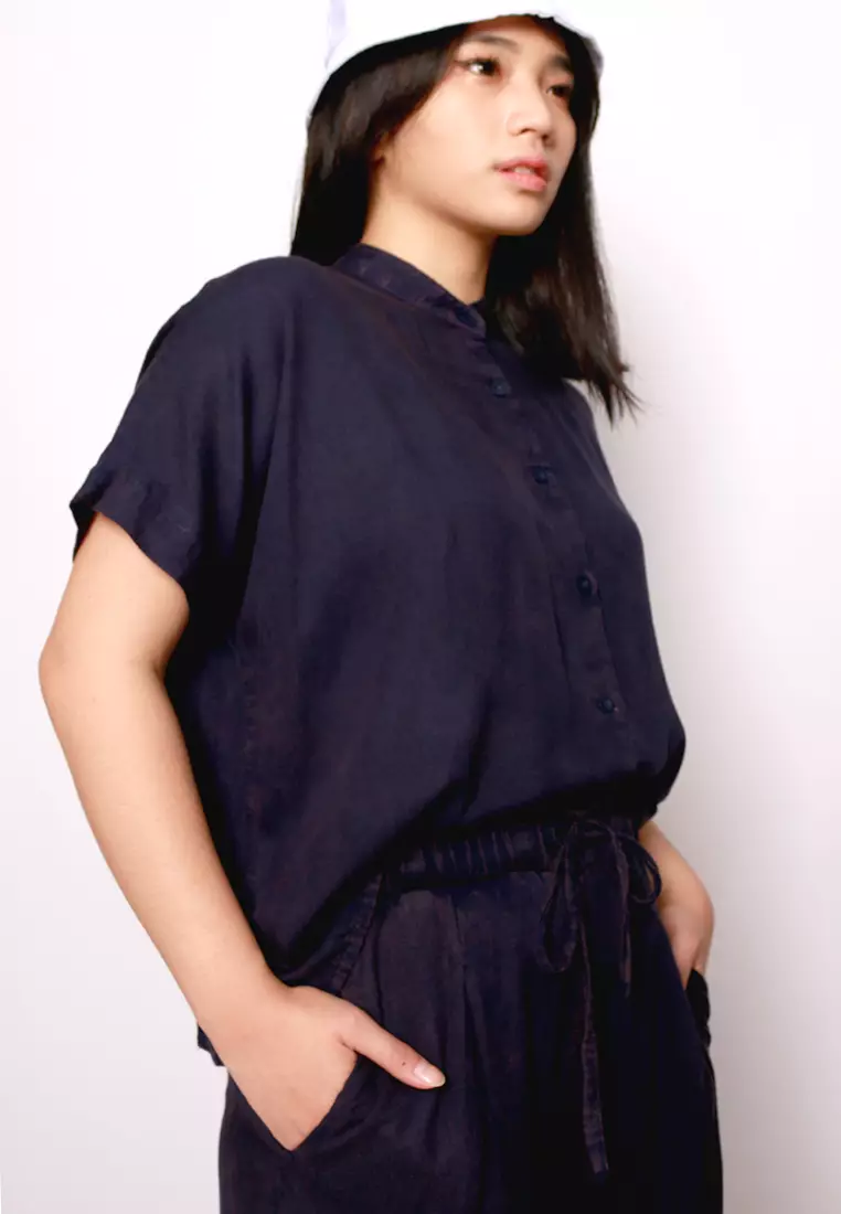 Setelan Kemeja dan Celana Ice Washed