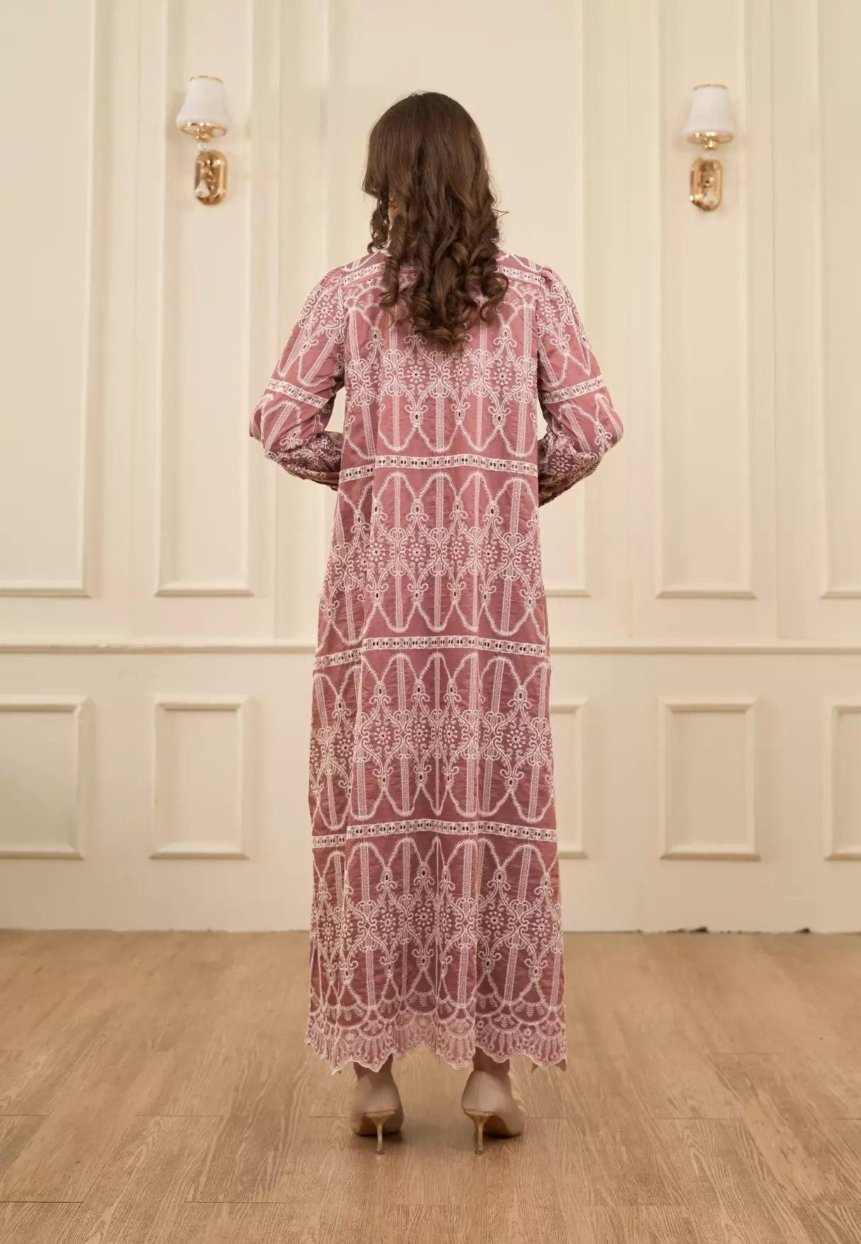 Saffiya Dress - Woodrose