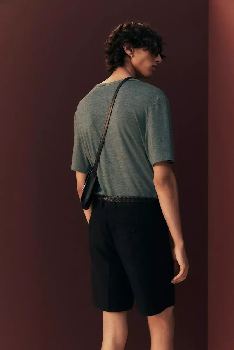 Regular Fit Lyocell-blend T-shirt