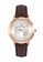 Valentino Rudy silver and gold and brown Valentino Rudy Women Elegance VR133-2572 01A08AC07F25B2GS_1