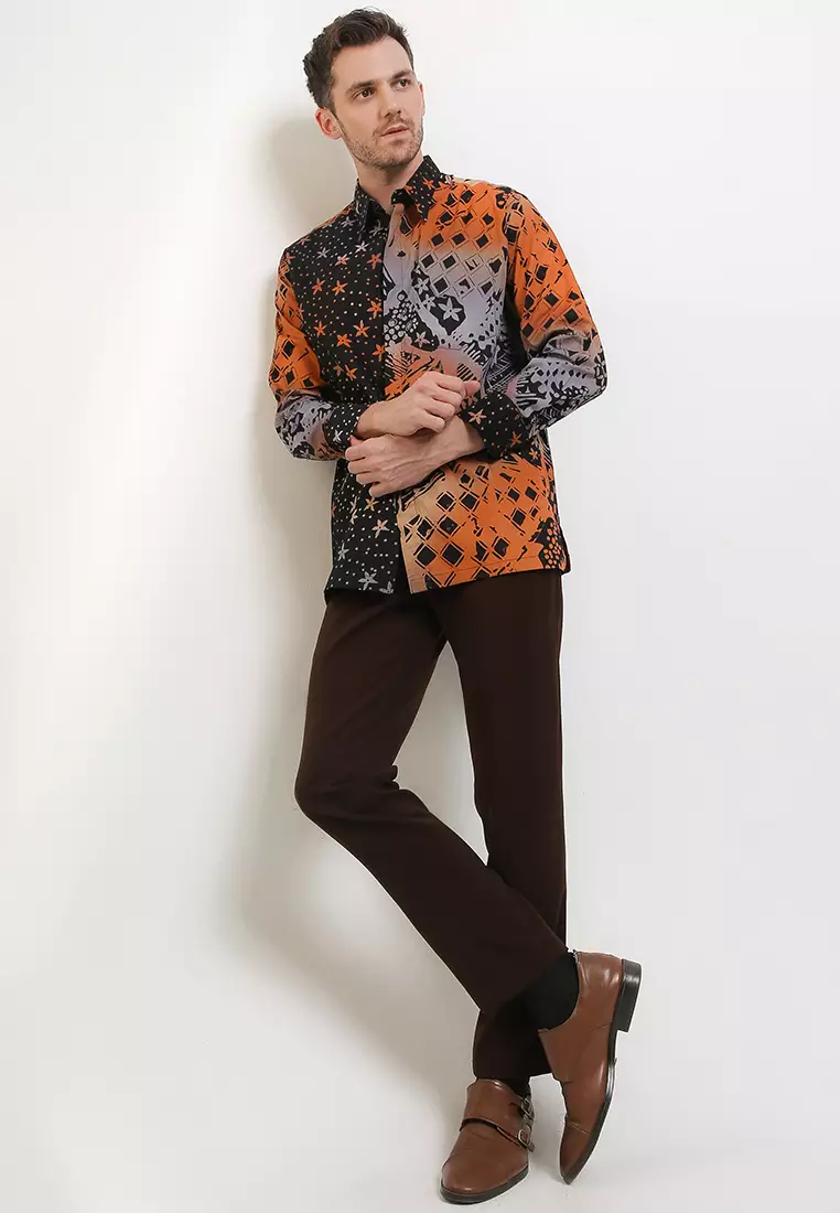 Kemeja Batik Body Fit Pelangi Iteman