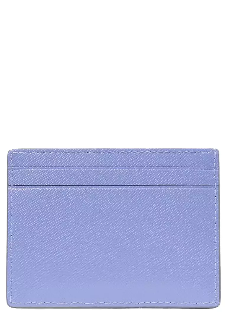 Madison Small Slim Card Holder in Frosted Blueberry KI368