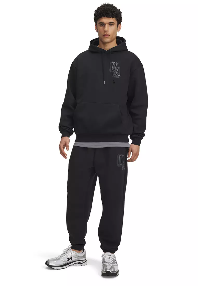 Pantaloni Sportivi Pantaloni Uomo Under Armour Felpa Uomo UA Icon