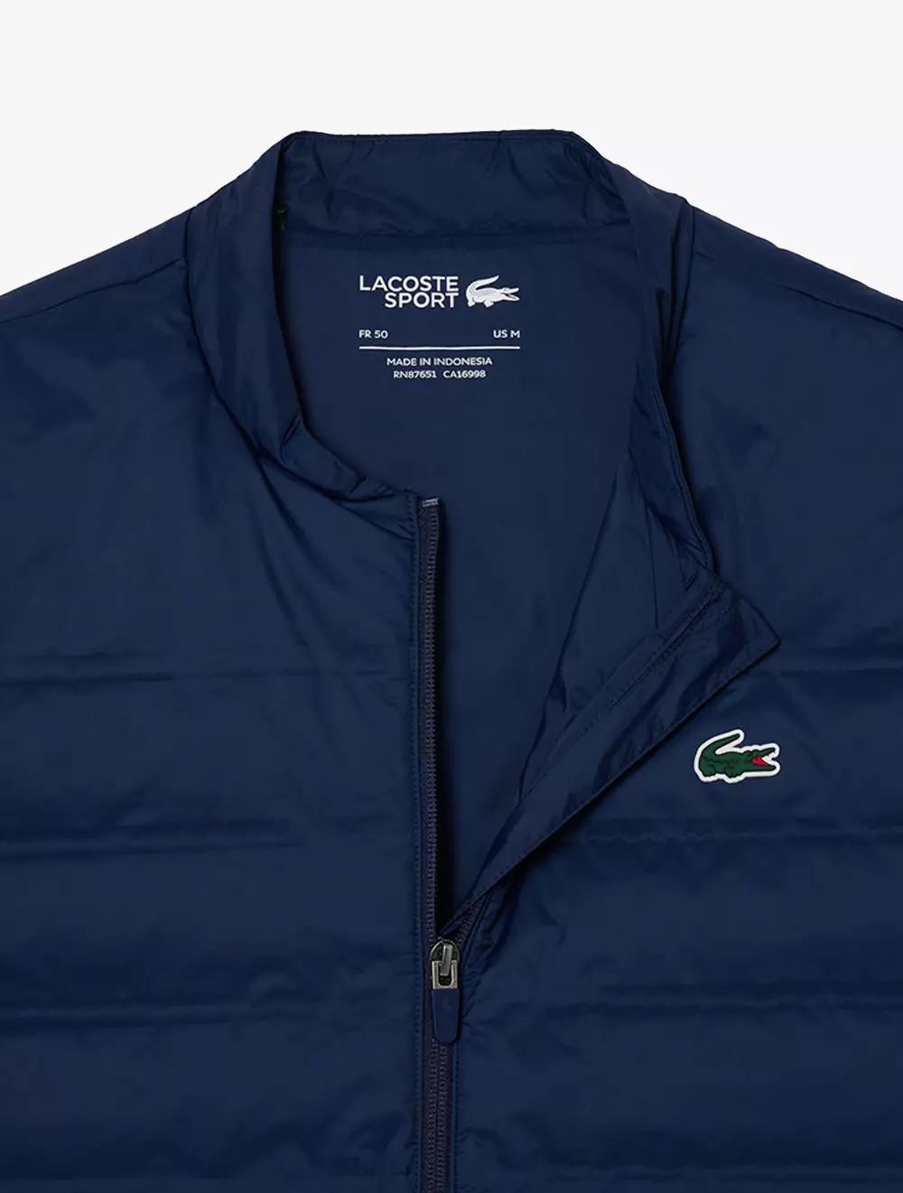 Sport Quilted Vest - Blue