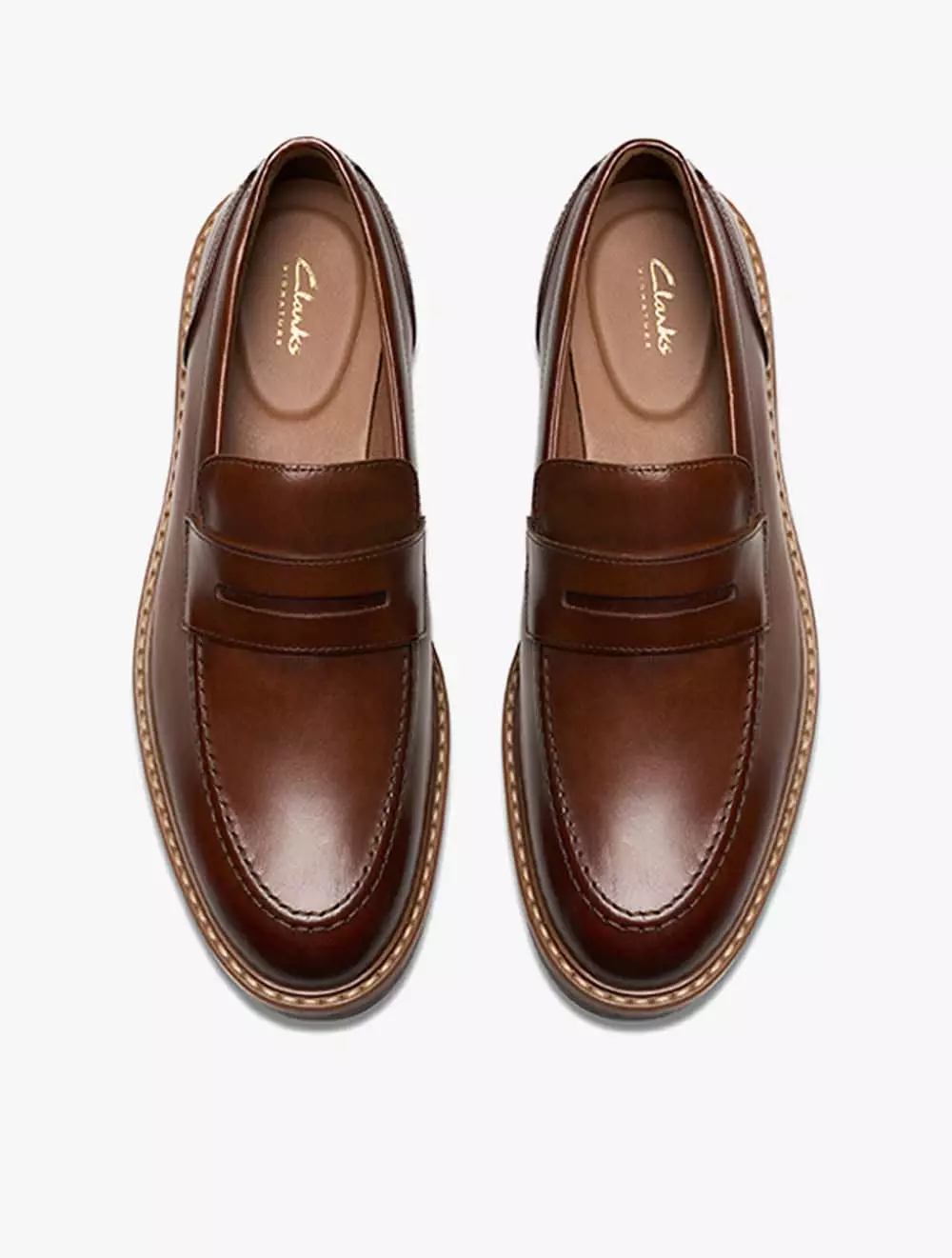 Clarks Aldwin Step Mid Tan Lea