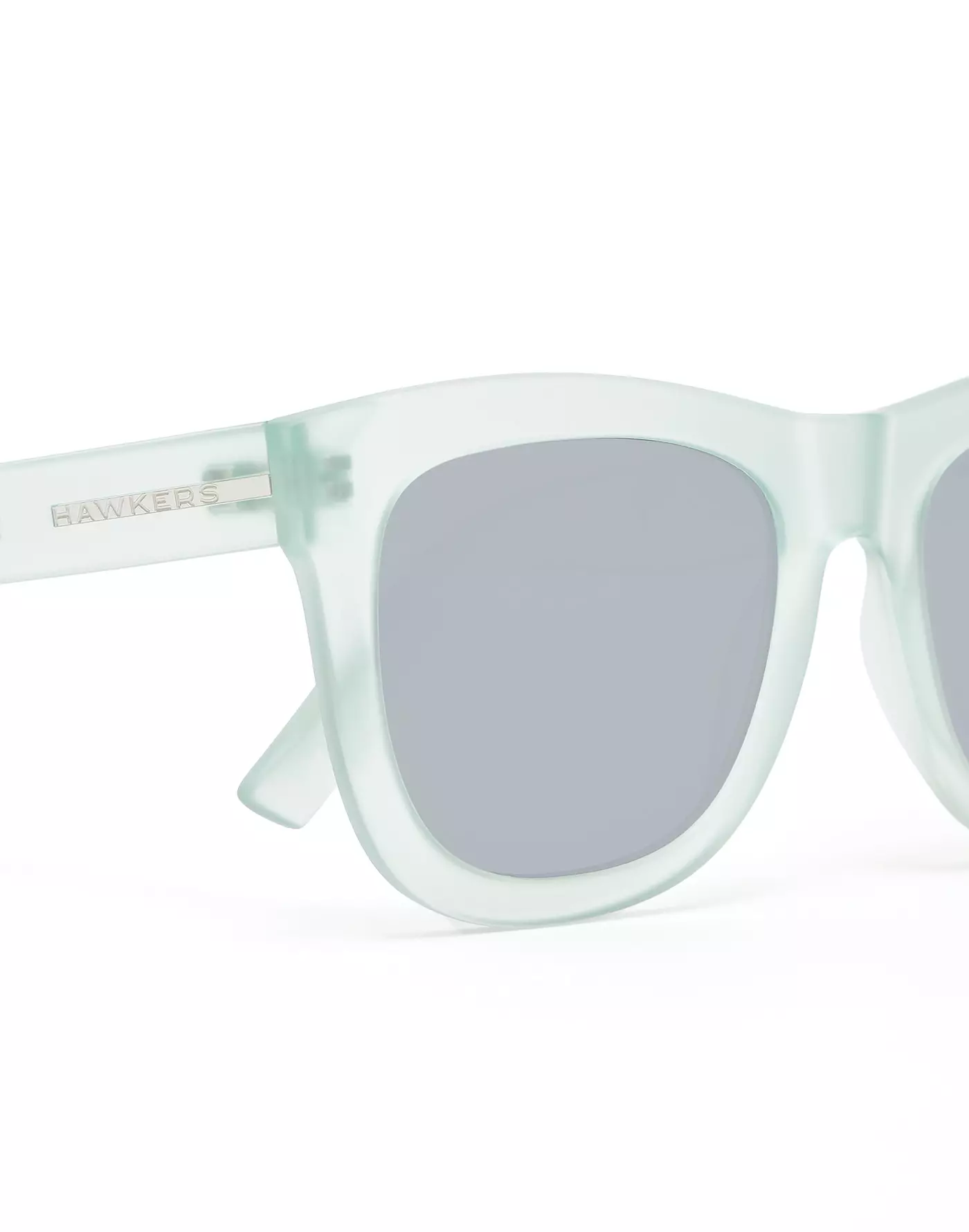 HAWKERS Frozen Iced Aqua Chrome NOBU Asian Fit Sunglasses for Men and Women