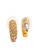 estele gold Estele Gold Plated Streamlined Stud Earring with Crystal for Women 6FDE8AC8308E7BGS_3