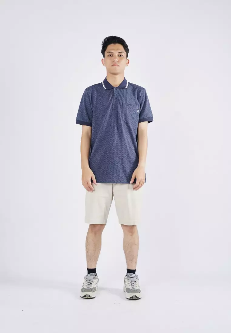 Greenlight Essential Men's Collar T-Shirt Short Sleeve Regular Fit Chelem C020925