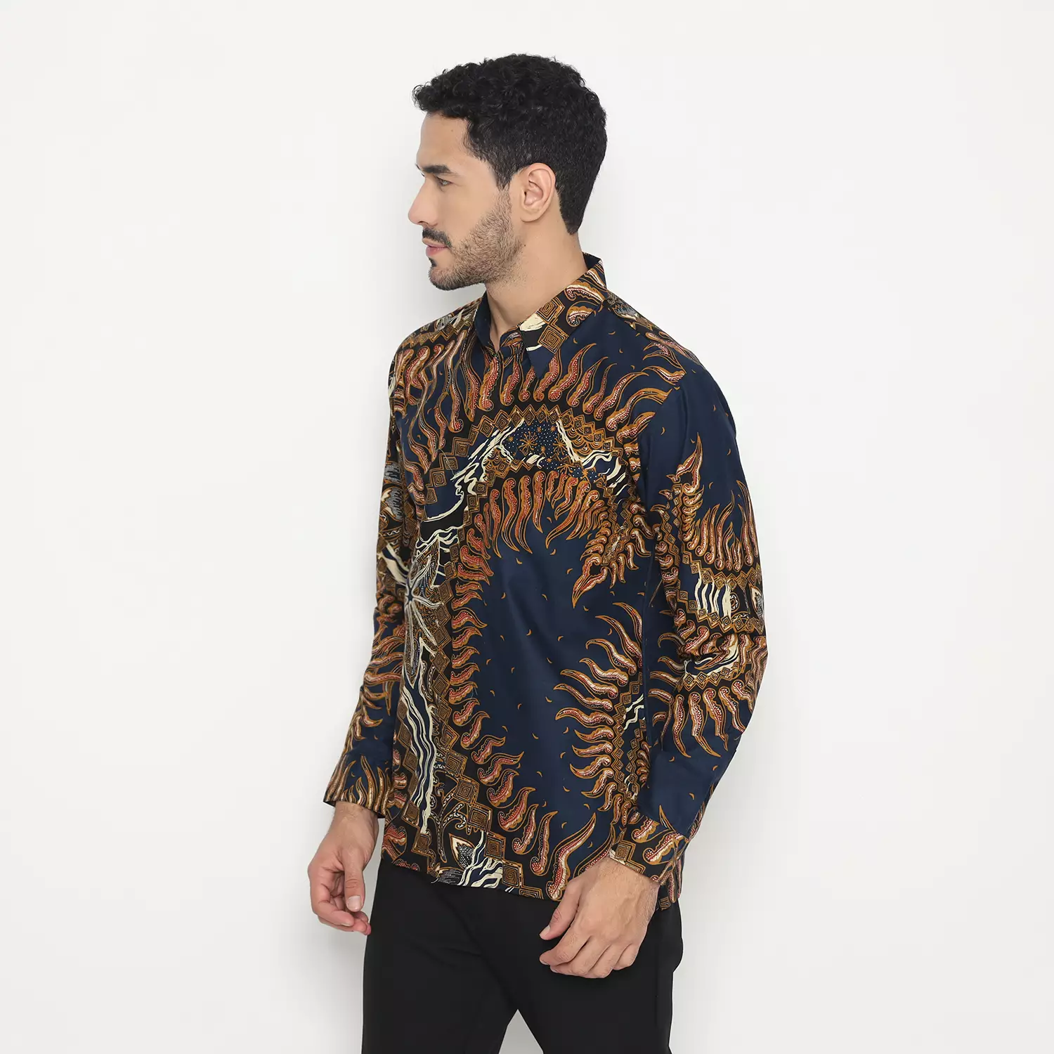 Kemeja Batik Premium Adhyaksa Lengan Panjang Slimfit