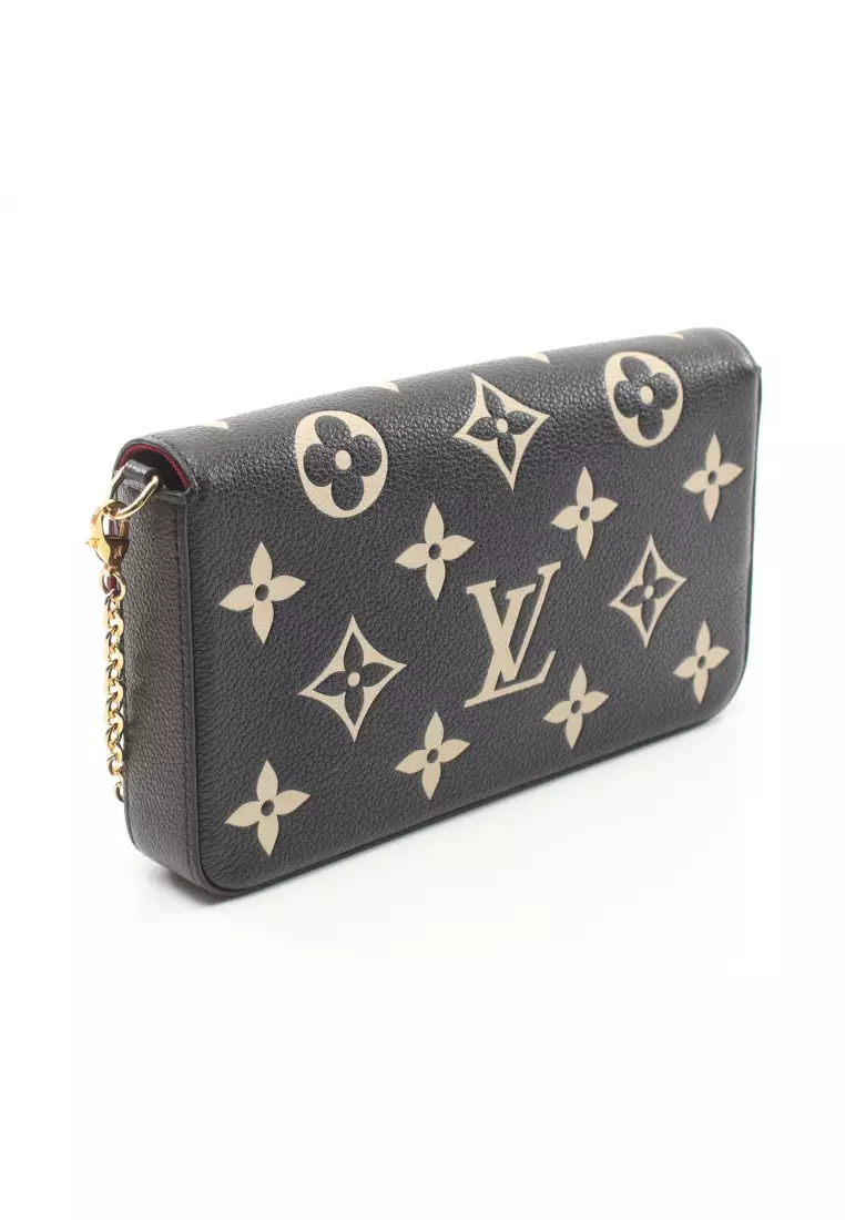 Buy Louis Vuitton Pre loved Louis Vuitton pochette Felicie bicolor