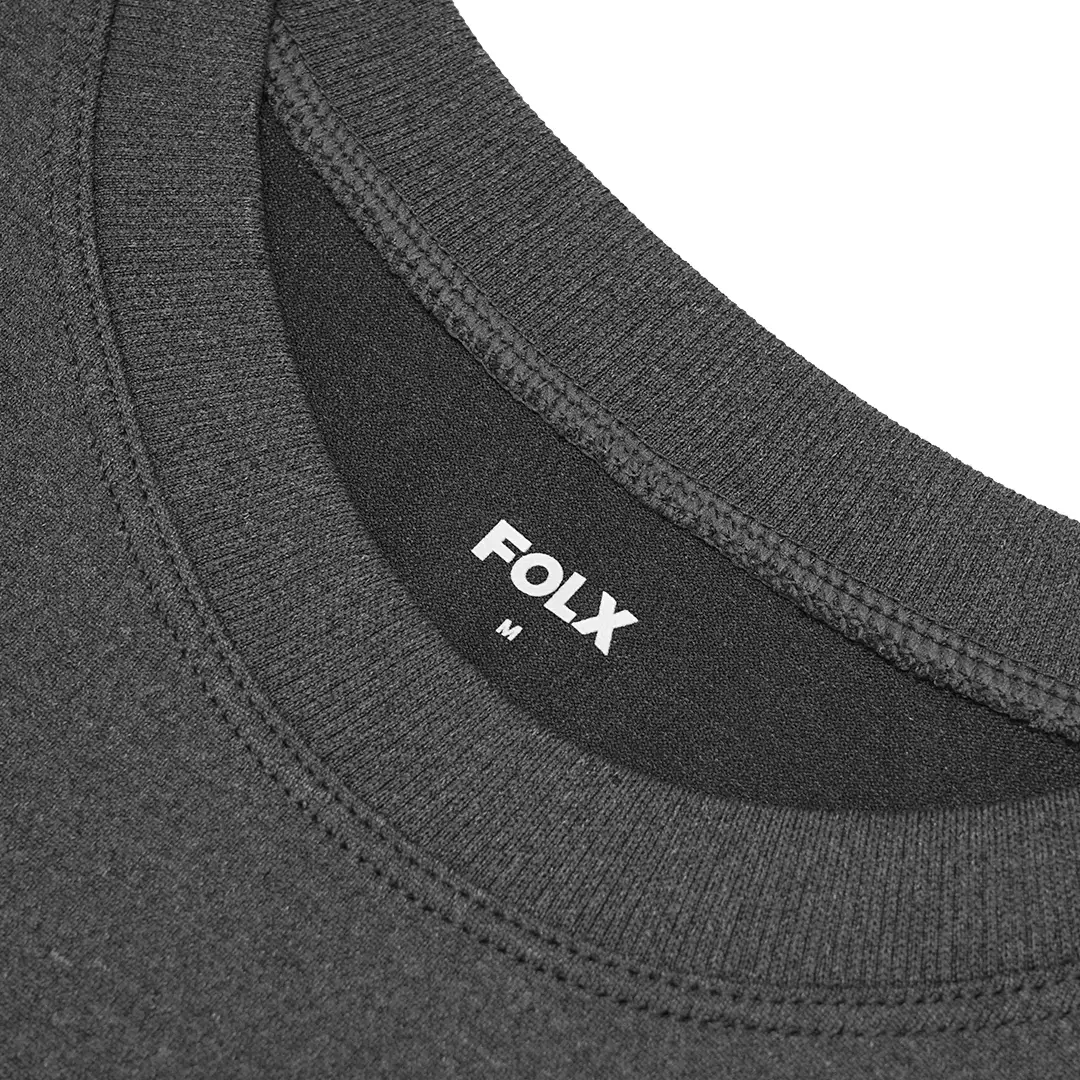 Seamless Compression Performance T-Shirt Dark Grey
