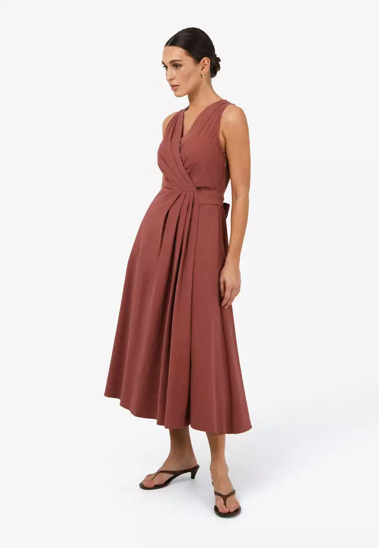 Nattai Crossover Dress