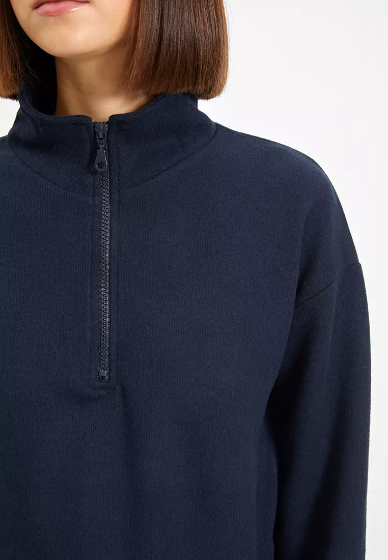 Half Zip Sweatshirt
