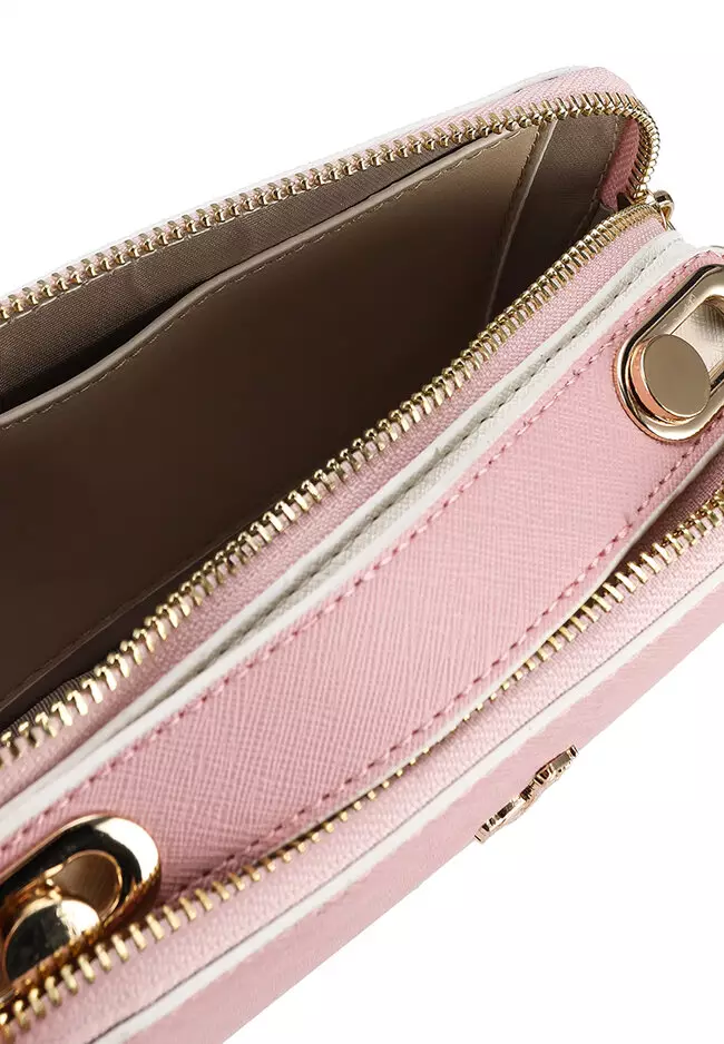 Women's Shoulder Bag / Sling Bag / Crossbody Bag (Tas Bahu / Tas Selempang Wanita) - Merah Jambu