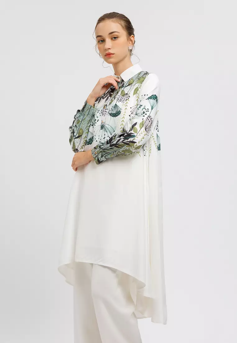 Minimal Tunic Asakura Topaz Green