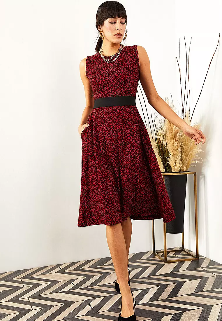 Sleeveless Midi Dress