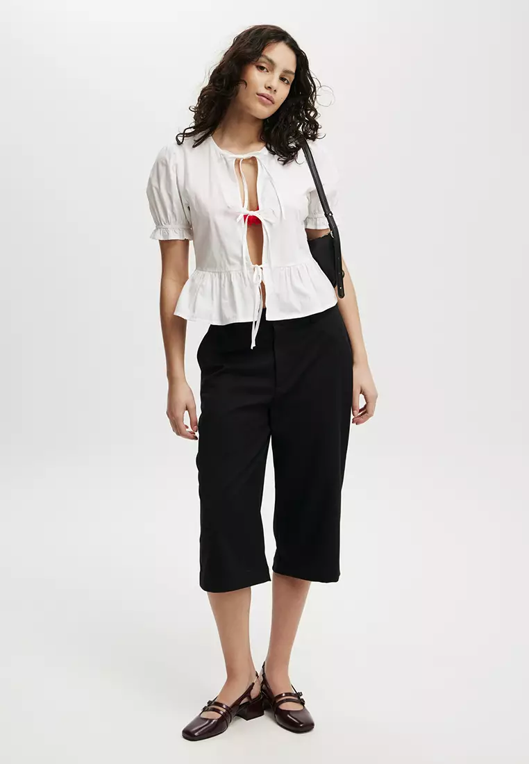 Suiting Capri Pants