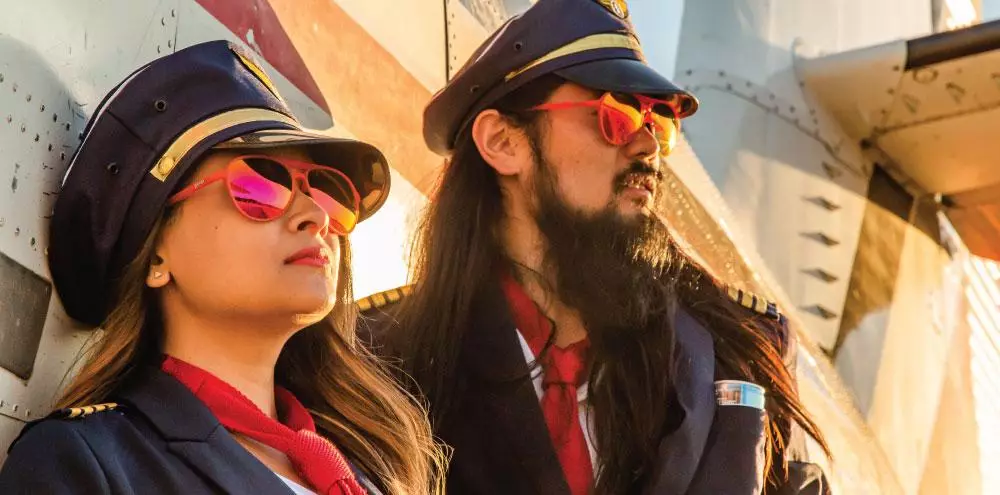 GOODR SUNGLASSES CAPTAIN BLUNT’S RED EYE