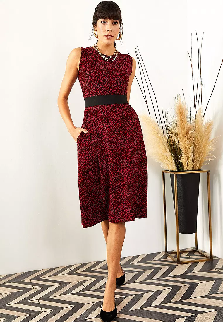 Sleeveless Midi Dress