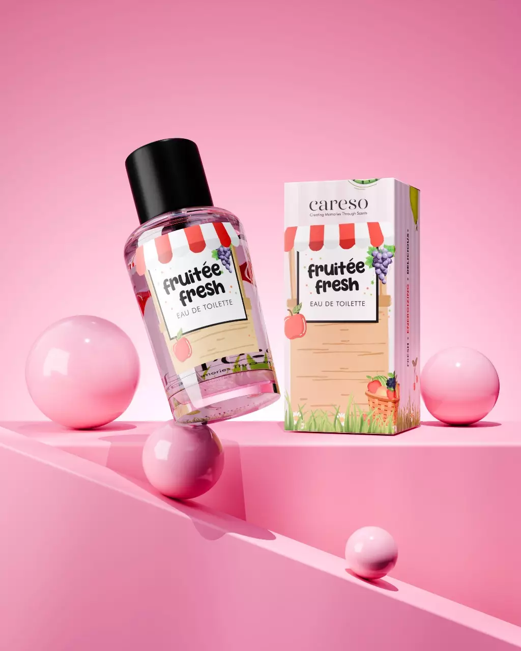 Careso - Eau De Toilette - Fruitee Fresh 50ml