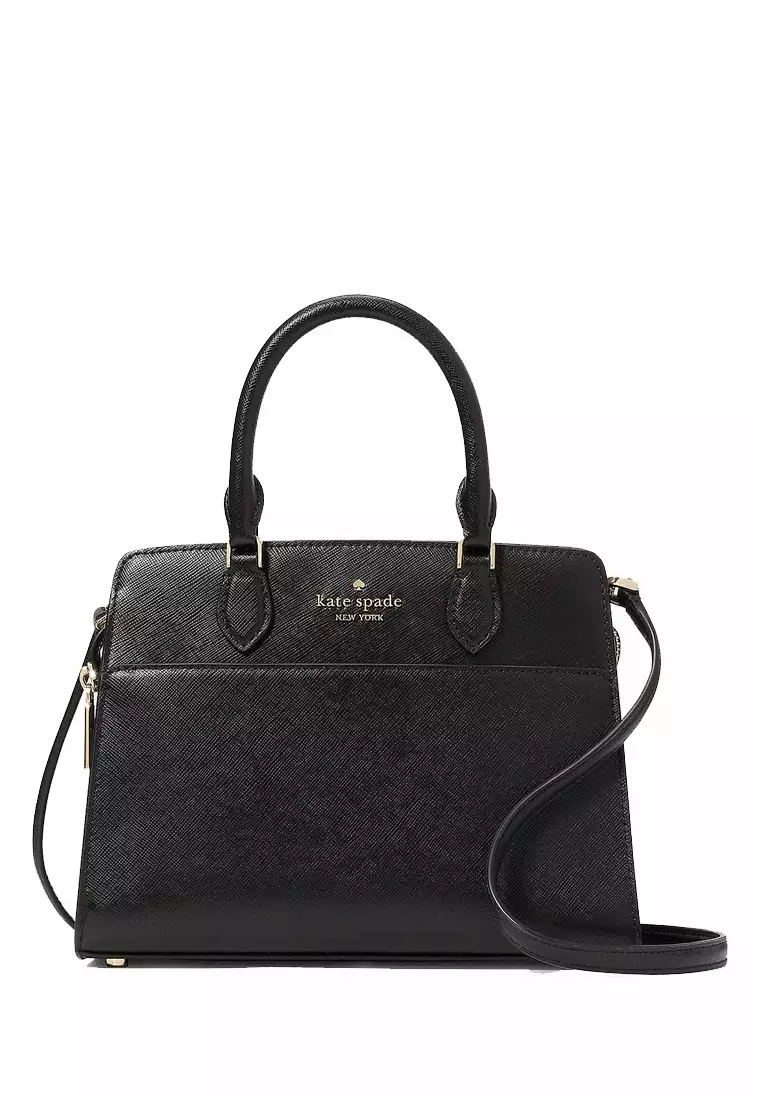 Madison Saffiano Leather Small Satchel