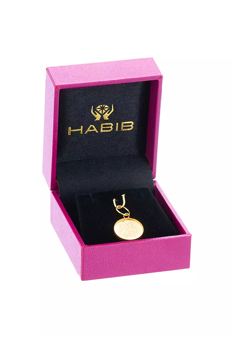 HABIB 916 Yellow Gold Pendant P0AES0323