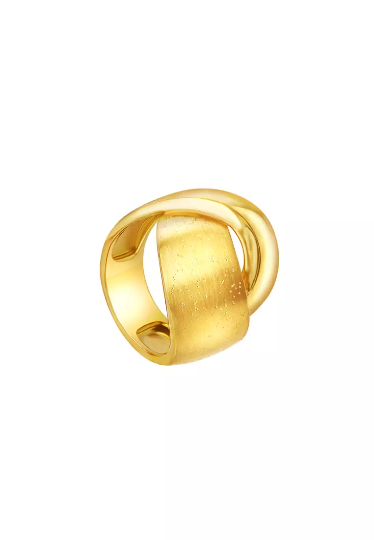TOMEI Sri Puteri, The Harmony Series Ring, Yellow Gold 916