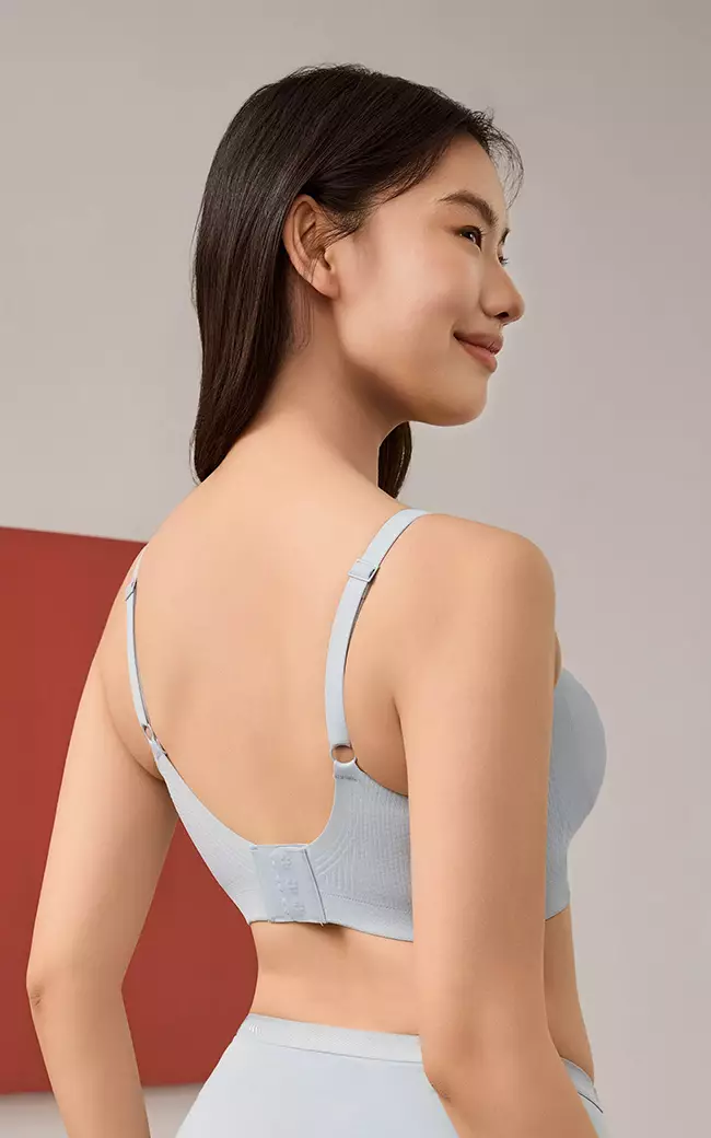 Bra Seamfree Genius N10-3081V - Light Blue