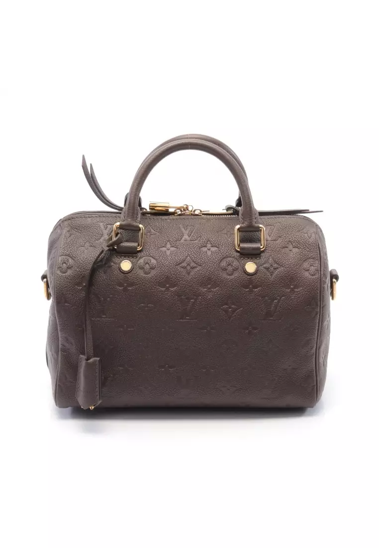 Marly dragonne cloth clutch bag Louis Vuitton Brown in Cloth - 26112652