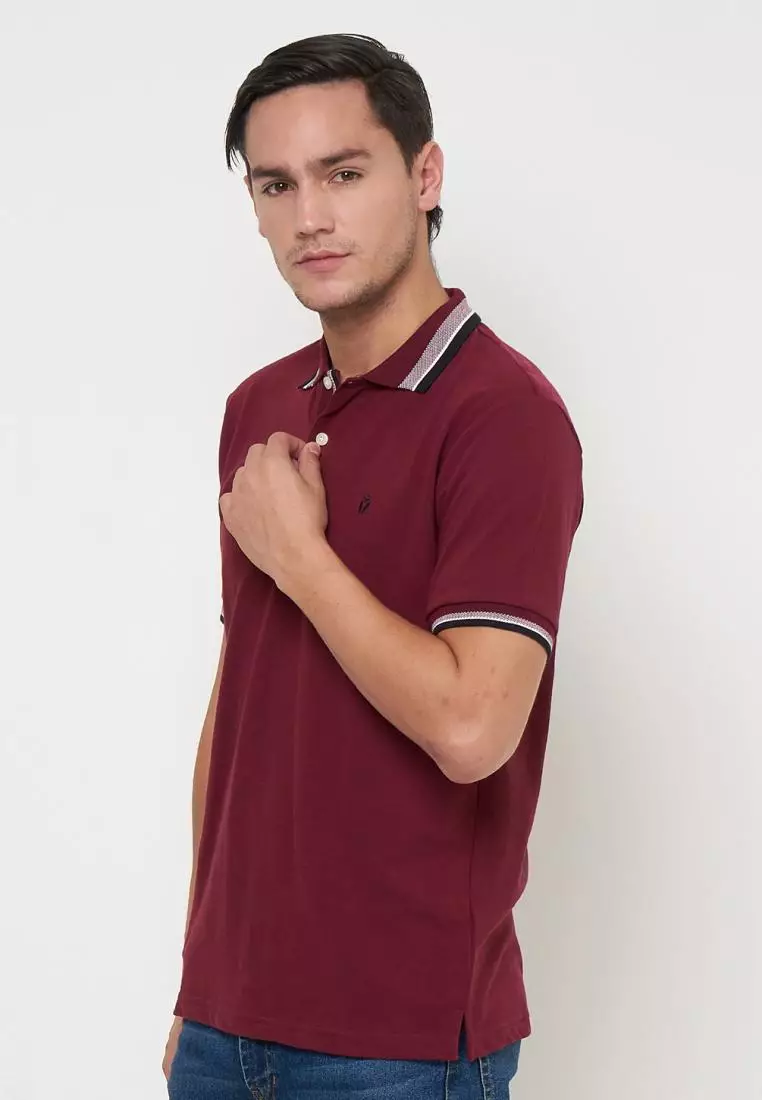 Matsuda Kaus Kerah Pria Polo Shirt Abashiri